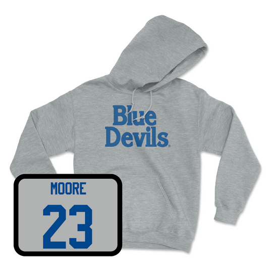 Sport Grey Football Blue Devils Hoodie - Terry Moore