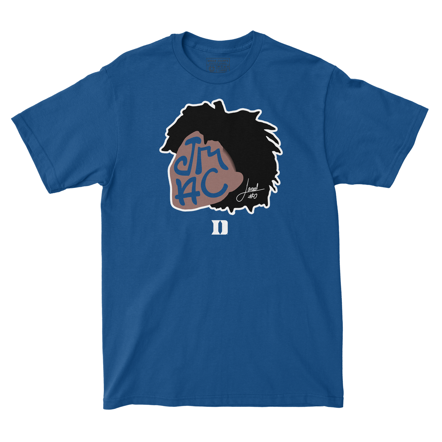 EXCLUSIVE DROP: Jared McCain - Bella & Canvas Tee in Royal Blue (Youth)