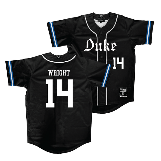 Duke Softball Black Jersey - Jala Wright | #14