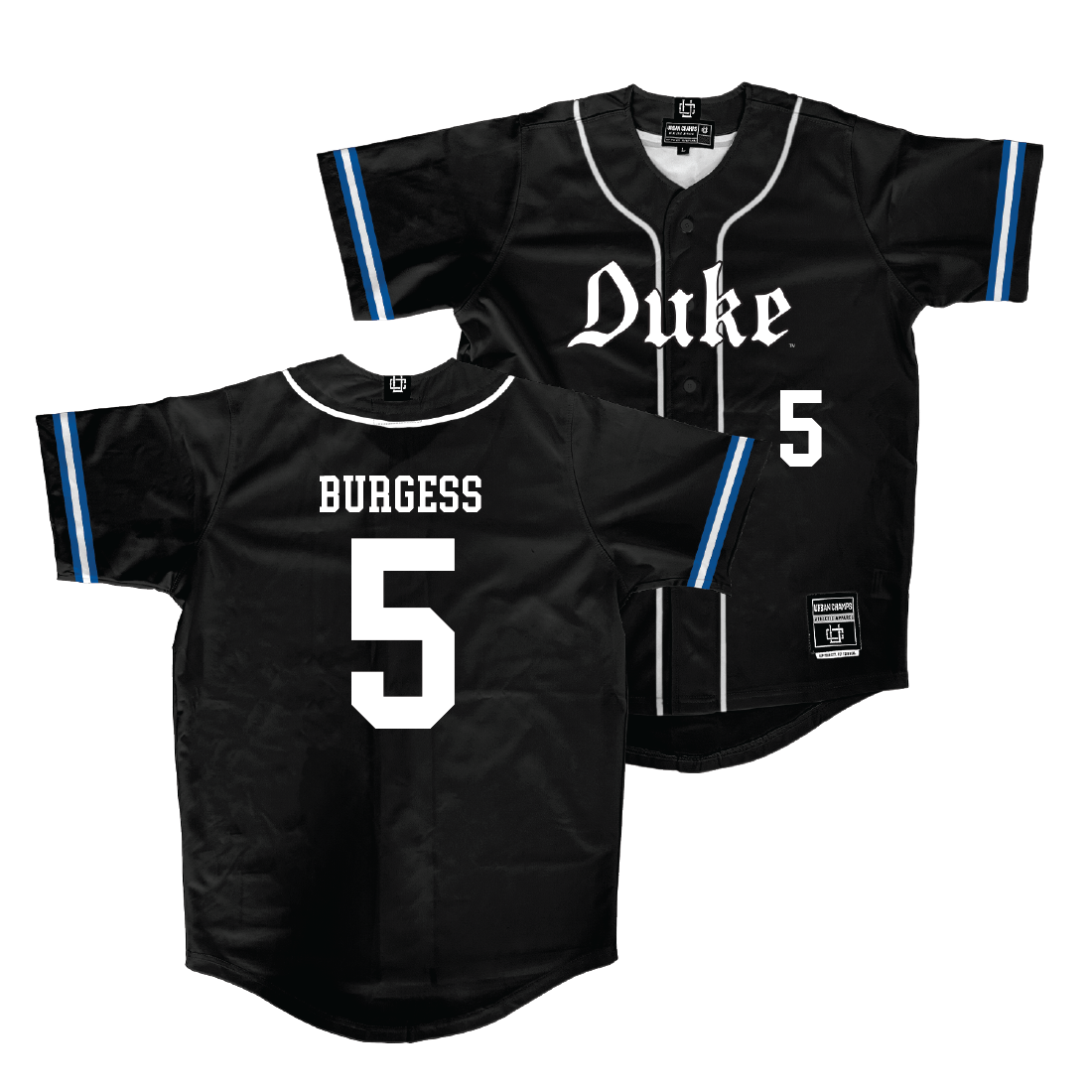 Duke Softball Black Jersey - Amiah Burgess | #5