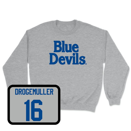 Sport Grey Softball Blue Devils Crew - Danielle Drogemuller
