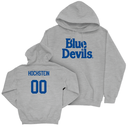 Sport Grey Men's Soccer Blue Devils Hoodie - Jacob Hochstein