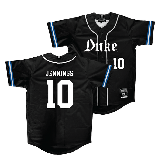 Duke Softball Black Jersey - D'Auna Jennings | #10