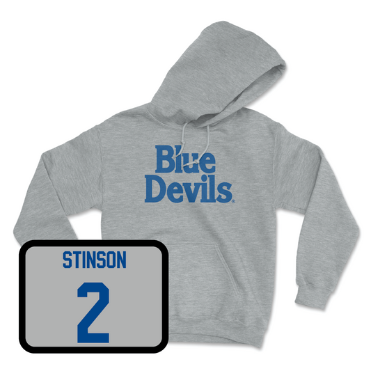 Sport Grey Football Blue Devils Hoodie - Jaylen Stinson