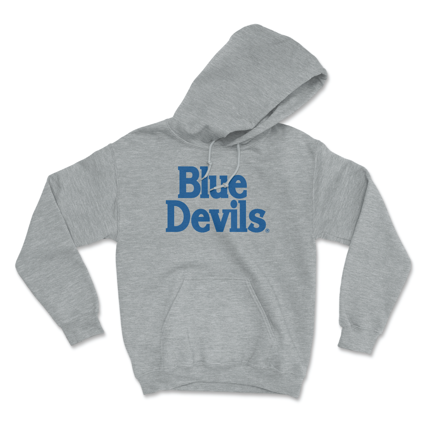 Sport Grey Softball Blue Devils Hoodie